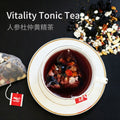 Vitality Tonic Tea Bags – Supports Kidney Health & Boosts Energy – Formulated with 12 Medicinal & Edible Herbs – Smooth, Sweet & Mellow – Wellness Tea