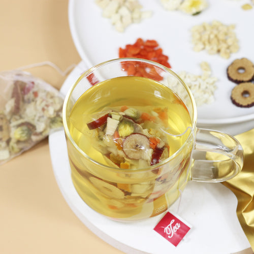 清热茶 – 温和清除体内热气，舒缓燥热不适 – 10种药食同源草本精制 – 清香甘醇 – 天然养生茶