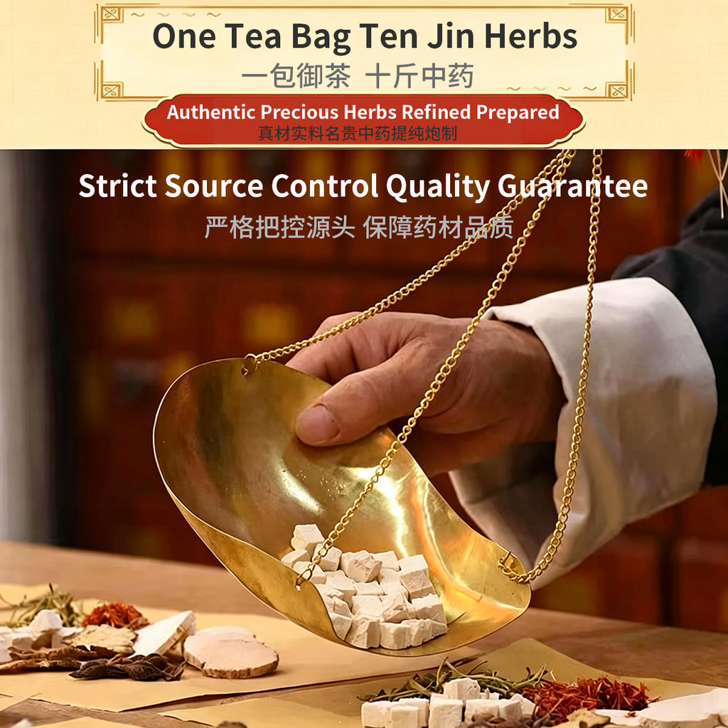 Nodule Support Tea Bags – Promotes Circulation & Softens Lumps – Formulated with 13 Medicinal & Edible Herbs – Smooth, Sweet & Mellow – Wellness Tea