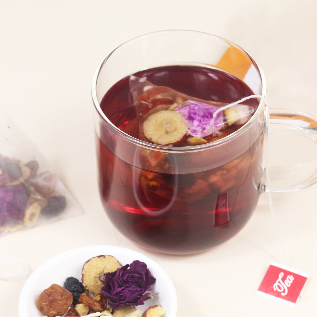 Blood Circulation Tea Bags – Promotes Blood Flow & Relieves Stasis – Formulated with 12 Medicinal & Edible Herbs – Smooth, Sweet & Mellow – Wellness Tea