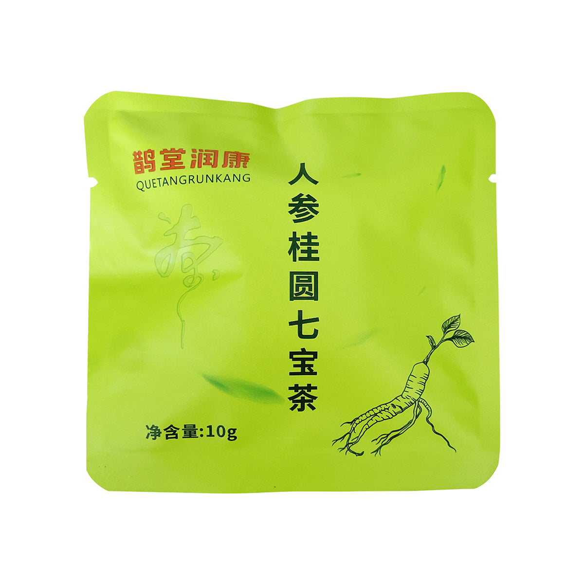 Qi & Blood Tonic Tea Bags – Nourishes Blood, Boosts Energy & Vitality – Formulated with Ginseng, Longan & 7 Medicinal & Edible Herbs – Smooth, Sweet & Mellow – Wellness Tea